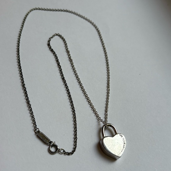 Tiffany & Co. Sterling Silver Return to Tiffany Heart Pendant - Picture 3 of 9
